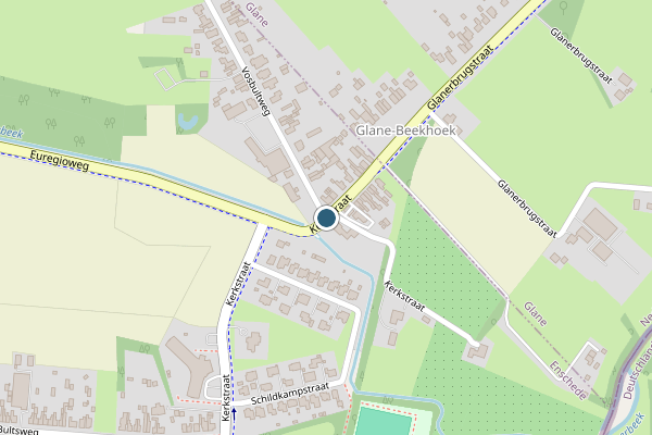 Politie-melding op Kerkstraat, Enschede op 16 juni, kaart-overzicht
