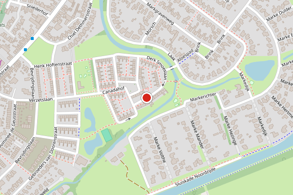 Brandweer-melding op Derk Smoeslaan, Almelo op 16 juni, kaart-overzicht