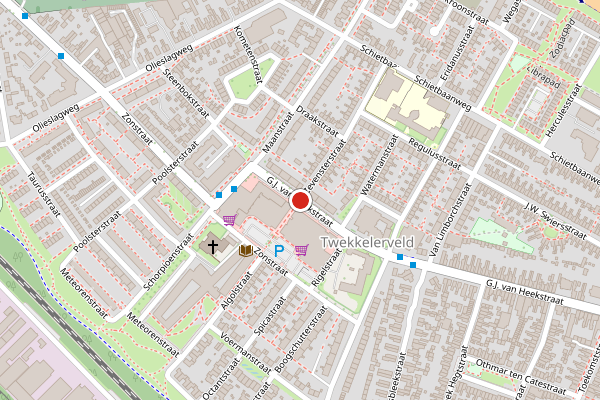 Brandweer-melding op G.J. van Heekstraat, Enschede op 16 juni, kaart-overzicht