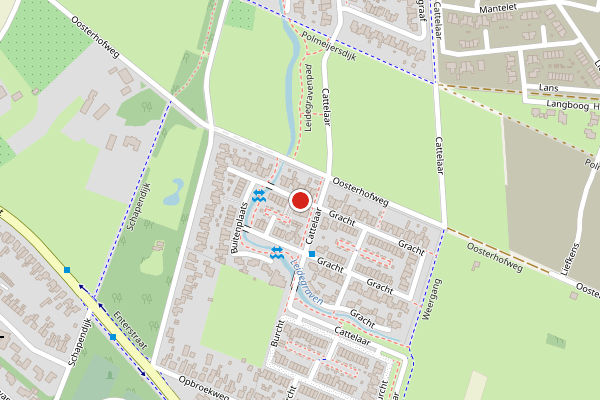 Brandweer-melding op Buitenplaats, Rijssen op 17 juni, kaart-overzicht