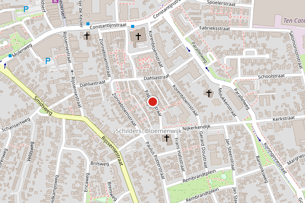 Brandweer-melding op Papaverstraat, Nijverdal op 18 juni, kaart-overzicht
