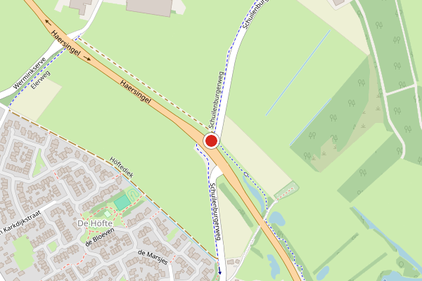 Brandweer-melding op Schuilenburgerweg, Hellendoorn op 20 juni, kaart-overzicht