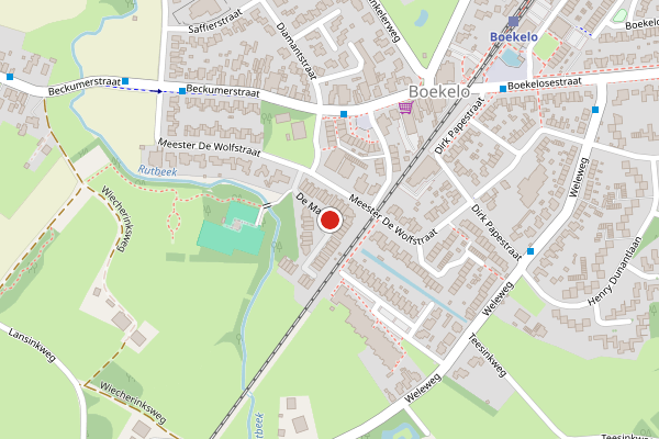 Brandweer-melding op De Mans, Enschede op 19 juni, kaart-overzicht