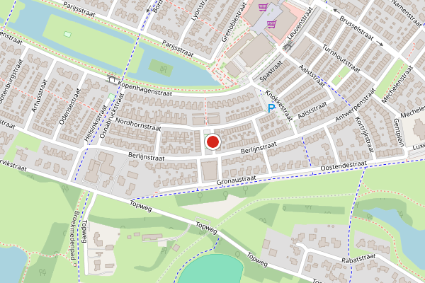 Brandweer-melding op Emsdettenplein, Hengelo op 19 juni, kaart-overzicht