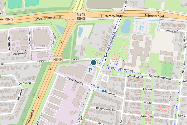 Politie-melding op Leemslagenweg, Almelo op 20 juni, kaart-overzicht