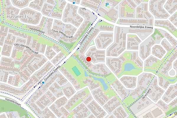 Brandweer-melding op Ida Wassermanstraat, Hengelo op 5 mei, kaart-overzicht