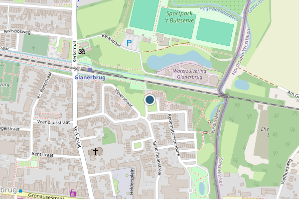 Politie-melding op Redemptoristenpark, Enschede op 21 juni, kaart-overzicht