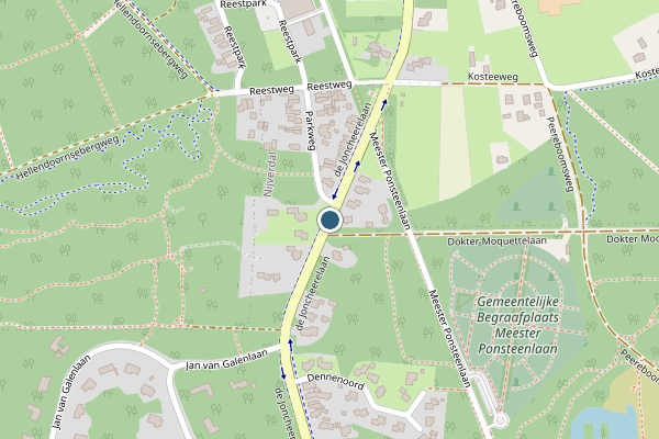 Politie-melding op de Joncheerelaan, Nijverdal op 22 juni, kaart-overzicht