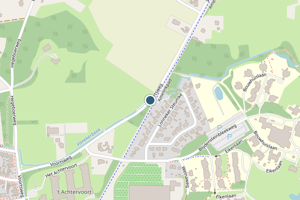 Politie-melding op Voortsweg, Enschede op 24 juni, kaart-overzicht