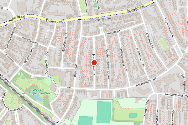 Brandweer-melding op Jasmijnstraat, Almelo op 26 juni, kaart-overzicht