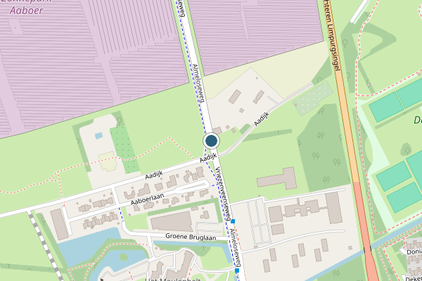 Politie-melding op Almeloseweg, Almelo op 26 juni, kaart-overzicht