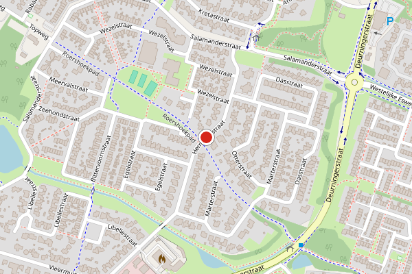 Brandweer-melding op Hermelijnstraat, Hengelo op 26 juni, kaart-overzicht