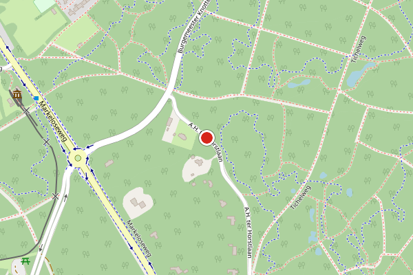 Brandweer-melding op A.H. ter Horstlaan, Rijssen op 24 april, kaart-overzicht
